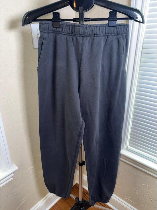 Buck Mason Pants - Buck Mason Women’s Charcoal Fleece Sweatpants Jogger Pants Size S